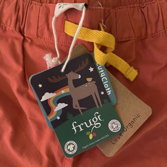 Frugi Organic Cotton Tommy Trousers Falun Red 18-24 Months $42 - Picture 8 of 9